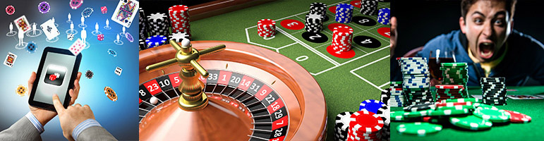 Celular juegos de casino online- Ruletas- Jugador y chips